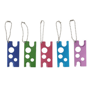 Multi Functional Oil Bottle Opener Metal U Shape Tool For Essential Oil Dispensing Pink Purple Color - Product Image 3