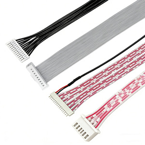 Плоский ленточный кабель UL1007 с шагом 2.54 мм, 24AWG, красно-белый, в ПВХ-изоляции - Product Image 1