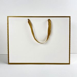 Bolsas de Compras de Papel de Lujo con Asas de Listón, Nuevo Diseño y Alta Calidad - Product Image 2