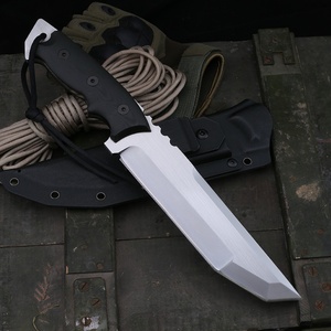 Navaja de Bolsillo Táctica Personalizable para Supervivencia, Hoja de Acero Inoxidable, Mango G10, Hoja Fija, 1 Año de Garantía, Uso Industrial - Product Image 4