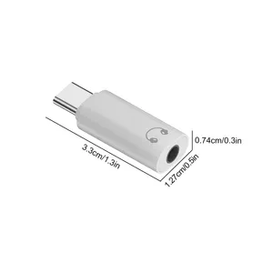 Type C <strong>to</strong> 3.5mm <strong>Audio</strong> <strong>Adapter</strong> <strong>USB</strong> Type-C <strong>to</strong> 3.5mm Aux <strong>Adapter</strong> Earphone AUX <strong>Adapter</strong> for iPhone 15 Samsung Galaxy S24 S23 Ultra - Product Image 6