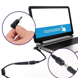 Adaptateur de chargeur <span class=keywords><strong>d</strong></span>'<span class=keywords><strong>alimentation</strong></span> CC à embout de 7,4x5,0 mm à 4,5x3,0 mm pour ordinateur <span class=keywords><strong>portable</strong></span> <span class=keywords><strong>HP</strong></span> Stream Spectre <span class=keywords><strong>Pavilion</strong></span> Envy Elitebook Split Chrome - Product Image 5