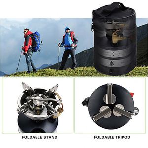 Estufa de <span class=keywords><strong>gasolina</strong></span> de 450mL Quemador portátil para exteriores para senderismo Camping Ideal para parrillas de cocina de campamento - Product Image 6