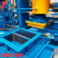 Machine de moulage entièrement automatique pour blocs de pavés en plastique emboîtables, machine de fabrication de briques en plastique avec contrôle PLC