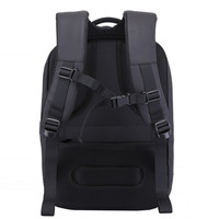 Anhui 367 Nueva Tendencia, Mochila de Nailon Negra con Pantalla Dinámica Digital con Control Wifi, Mochila Inteligente con Pantalla LED