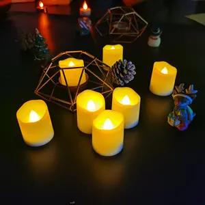 Factory Directly Sell Rechargeable LED Tea Light Candle Home Decoration