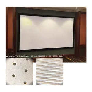 Тканый на экране акустический прозрачный проекционный экран 120 дюйма 4K для проектора экраны XY Sound Max4K