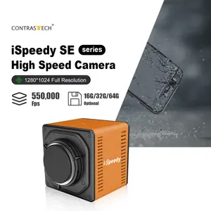 High Quality 1280X1024 8000fps 2000fps 16G iSpeedy SE Series Robot Machine Vision Ultra High Speed Camera For Flame Study
