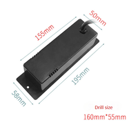 Chargeur sans fil multifonction intégré Chargeur sans fil USB pour bureau pour meubles