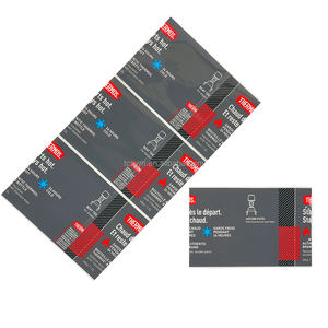 Kostenlose Muster Maßgefertigte PET/PVC Schrumpfhülsen Wärmeempfindliche Schrumpfetiketten für Getränke-, Wein-, Bier- und Tequila-Flaschenverpackungen - Product Image 4