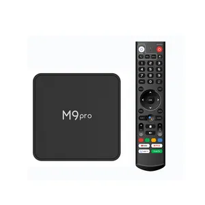 2024 hot M9 PRO Q8 S905x4 MGP TV on-line 4k HD iptv tv Box Smart Voice telecomando 4gb 64gb Android 11 TV Set Top Box