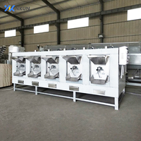 Machine à torréfier les cacahuètes, torréfacteur électrique à tambour pour la production de beurre de cacahuètes