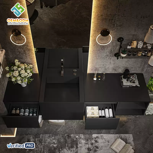 Oem hiện đại 2025 nội thất phòng tắm thiết lập đầy đủ với bảng bàn tủ Bảng điều khiển gương bồn rửa vòi nước cho phòng ngủ ăn uống - Product Image 5