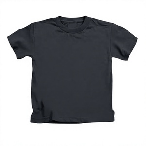 เสื้อยืดผู้ชายสีดำ แขนสั้น คอกลม พิมพ์ลาย สำหรับใส่เป็นทางการ ผ้าฝ้ายเจอร์ซีย์ 100% ทรงปกติ ผ้าถักพิมพ์ลาย - Product Image 1