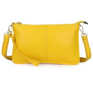 Bolso de Mano con Cierre de Cremallera de PU, Bolso de Cuero Suave con Correa para la Muñeca, Bolso Bandolera con Correa Desmontable, Bolso Elegante para Viajes y Uso Diario - Product Image 3