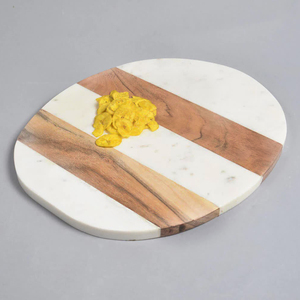 Tabla de Cortar Rectangular de Mármol con Forma de Baño para Utensilios de Cocina, Tablas de Cortar de Madera Hechas a Mano de Alta Calidad - Product Image 4