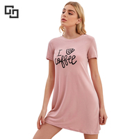 Robe de nuit en coton pour femme, vente en gros