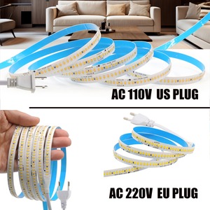 Tira de luces <span class=keywords><strong>LED</strong></span> AC110V 220V 240Leds/M IP44 10M rollo con cinta autoadhesiva tira de luces <span class=keywords><strong>Led</strong></span> flexibles para iluminación decorativa - Product Image 3