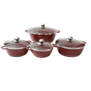 Ensemble de casseroles en aluminium, ensemble de casseroles, batterie de cuisine en aluminium moulé sous pression - Product Image 2