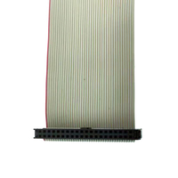 Fournisseur professionnel d'assemblages de câbles sur mesure pour accessoires électroniques, câble ruban FFC IDC2.0 2*20P 200MM pour imprimantes industrielles