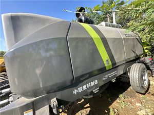 Pompe à béton montée sur remorque Zoomlion 9018186 à moteur diesel, 186 kW, 93 m³/h, longue portée, équipement de construction - Product Image 2