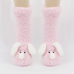 Calcetines Gruesos de Felpa de Coral para Adultos, para Dormir en Invierno, para la Nieve, para el Hogar, para Maternidad, Calentadores de Piernas, Calcetines para Alfombra - Product Image 6