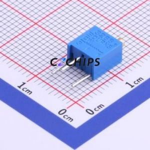 3266W-1-202LF Adjustable Resistor / <b>Potentiometer</b> Through hole Component (THT)-3P,6.4x4.3mm Resistor 2kOhm 10% 250mW 100ppm/ - Product Image 1