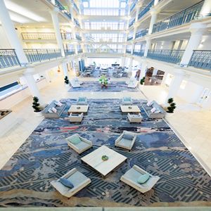 Tapis de salle de bal au design moderne personnalisé Casino Axminster de luxe Tapis floral classique Vague 5 étoiles Hôtel Casino Tapis de luxe - Product Image 5