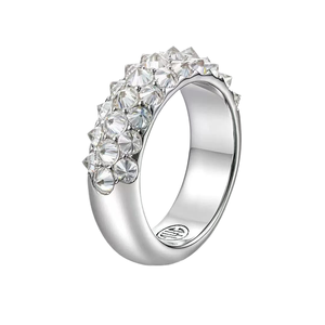 Starspire 925 Sterling Silver Limited Edition Handcrafted VVS Moissanite Reverse <b>Diamond</b> Hip Hop <b>Ring</b> GRA Certified Unisex - Product Image 4