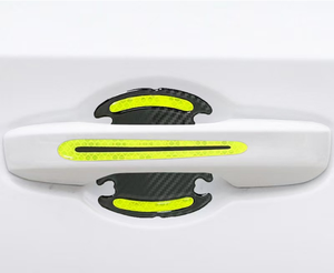 Pegatina Personalizable para Manija de Puerta de Coche con Diseño de Patrón, Tira Reflectante Anticolisión, Calcomanía con Logotipo Personalizado - Product Image 4