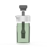 Il Best seller di alta qualità in silicone resistente al calore bottiglia di olio di miele barbecue imbastitura pasticceria di cottura pennello cibo