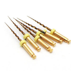 Gesorteerde Gouden Titanium Legering Tandheelkundige Roterende Endo Bestanden Super Goud Warmte Activering Iso Gecertificeerde Flexibele Elektrische Machines - Product Image 1