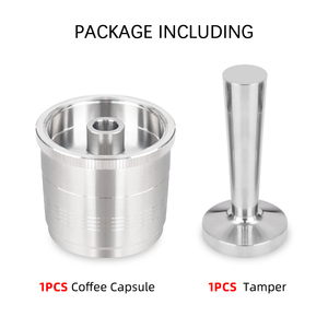 Ensemble de 1 capsule de café rechargeable 1Tamper, capsule de café réutilisable, filtre à café compatible avec les machines <span class=keywords><strong>Illy</strong></span> X7/<span class=keywords><strong>illy</strong></span> Y3/<span class=keywords><strong>illy</strong></span> Y5 - Product Image 2