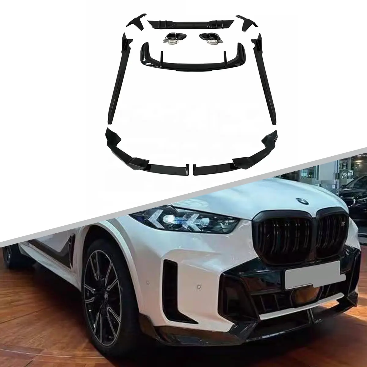 Giá rẻ chất lượng cao Tự động cơ thể Kit Xe bumpers BMW X5 G05 LCI m hiệu suất aerokit cho BMW X5 2023 +