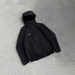 Custom Waterproof Windproof Coat Zipper Nylon Polyester <b>Jacket</b> <b>for</b> <b>Men</b> <b>Lightweight</b> Soft Shell Blank Windbreaker Nylon <b>Jackets</b> - Product Image 1