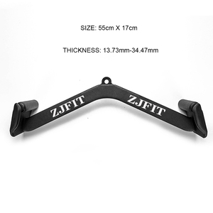 ZJFIT Wholesale 5pcs <b>Set</b> <b>Weight</b> Lifting Mag Grips Gym Handle Cable for Fitness Body Building Mag Handle <b>Bar</b> - Product Image 5