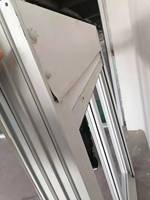 Porte à enroulement en PVC durable, à commande manuelle, moderne, pour l'extérieur, sécurité, garage, entrée de magasin, avec taille et couleur personnalisées