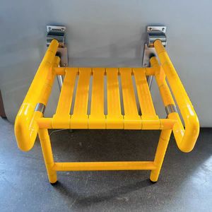 Tabouret de bain pliable Oren avec surface antidérapante, capacité de 100 kg, pour une utilisation en salle de bain par les personnes âgées - Product Image 4