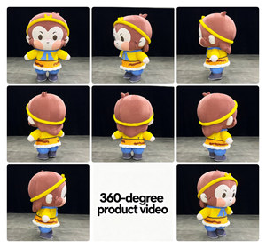 Costume de mascotte gonflable amusant, personnage de dessin animé en peluche, costume gonflable à marcher, costume de mascotte gonflable personnalisé - Product Image 2