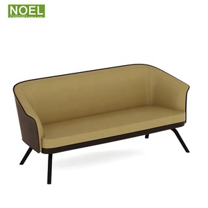 Mobilier moderne Chaise De Bureau Ergonomique 3 Places Salle D'attente Fauteuil Canapé En Cuir de Bureau - Product Image 1