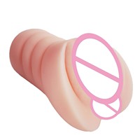 Amazon Explosions Masturbateur Masculin à Double Orifice, Type 'Airplane Cup', avec Vagin et Hanches Inversés, 800g, Produits Sexuels pour Adultes