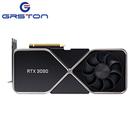 Carte graphique RTX 3090 24 Go GDDR6 384 bits pour la modélisation 3D, le montage vidéo, l'informatique AI locale, les stations de travail professionnelles et les serveurs