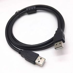 <b>Usb</b> 2.0 Male <b>To</b> Male Data <b>Cable</b> Black Pure Copper Fast Charging General Use - Product Image 3