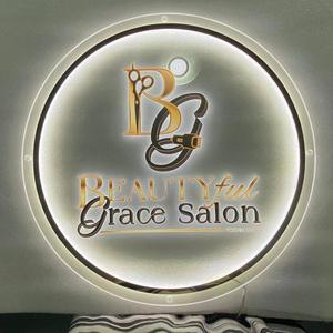 Enseigne lumineuse personnalisée en acrylique pour <span class=keywords><strong>salon</strong></span> d'affaires, enseigne avec logo en acrylique, décoration murale avec logo <span class=keywords><strong>de</strong></span> boutique - Product Image 3