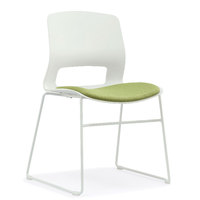 Chaises de bureau empilables modernes pour cadres, vente en gros d'usine, chaises de formation multicolores pour commandes en gros