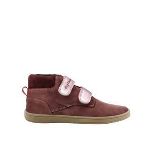Botas de senderismo al tobillo de invierno al aire libre para niños, caja de punta ancha, zapatos descalzos cálidos con cero caídas para niños - Product Image 5