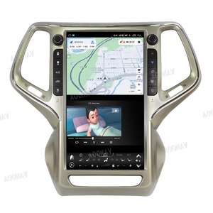 วิทยุติดรถยนต์ระบบ Android 12 ขนาด 13.6 นิ้ว สำหรับรถ Jeep Cherokee ปี 2014-2022 หน้าจอแบบ Tesla รองรับ Carplay เครื่องเล่นมัลติมีเดีย วิดีโอ GPS ระบบนำทาง WIFI - Product Image 1
