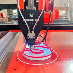 Máquina de impresión 3D de letras FDM, Canal Industrial, señal de tienda de logotipos