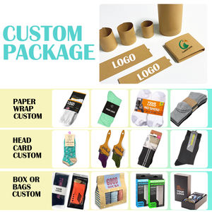 Calzini Antiscivolo per Pilates Personalizzati OEM con Etichetta Logo, Calzini Lunghi a Coscia Alta Morbidi e Comodi in Bianco, Marrone e Beige - Product Image 6