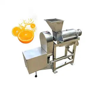 Pineapple Tomato Mango Pulp Maker Fruit Pulper Coconut Milk Extract Fruit Juice Cold Press Extractor Machine